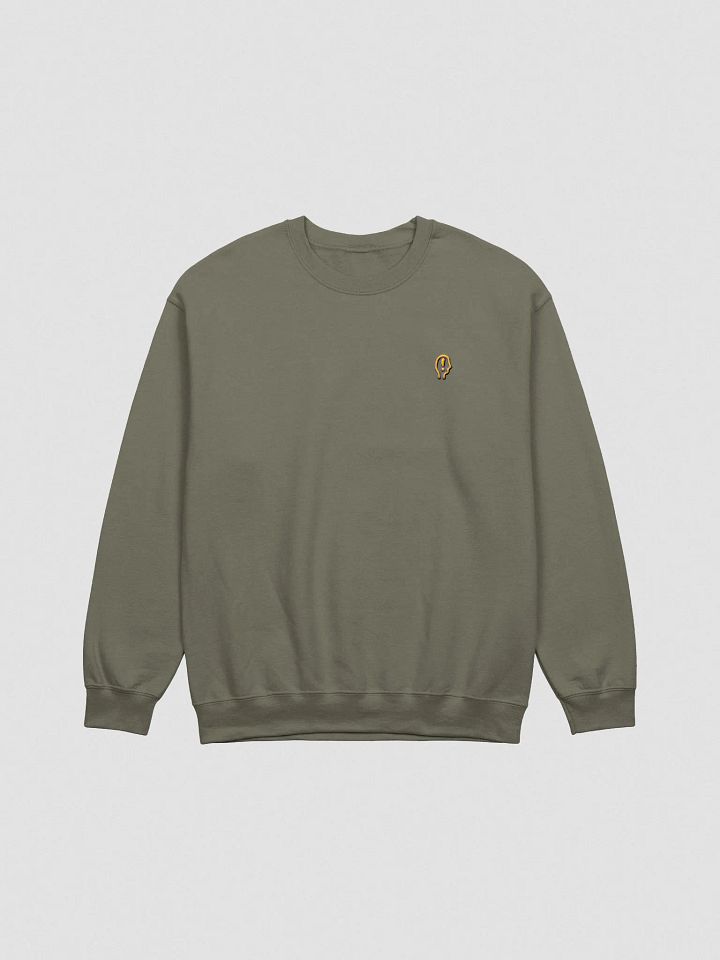 EXCLAIMING MENTALLY (L.C. tulip design) embroidered crewneck product image (19)