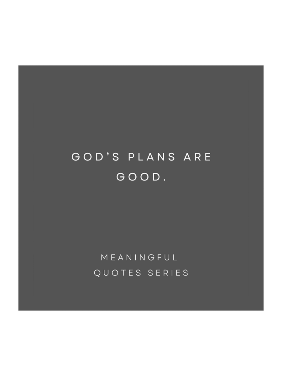God's Plans Are Good. product image (1)