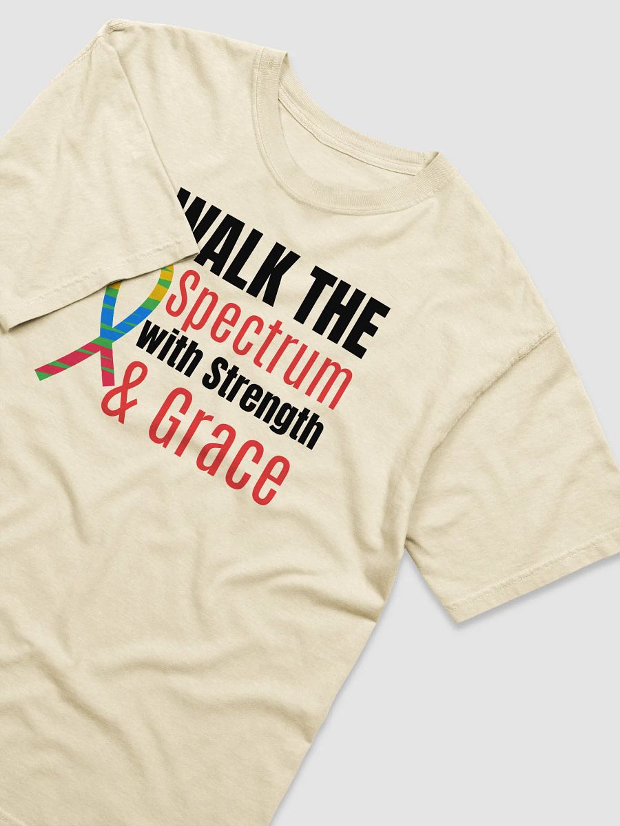 I Walk the Spectrum with Strength Comfort Colors T-shirt product image (3)