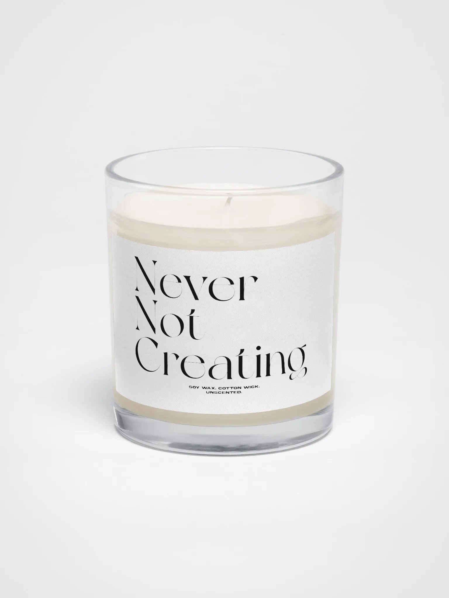 Never Not Creating Soy Wax Candle product image (1)