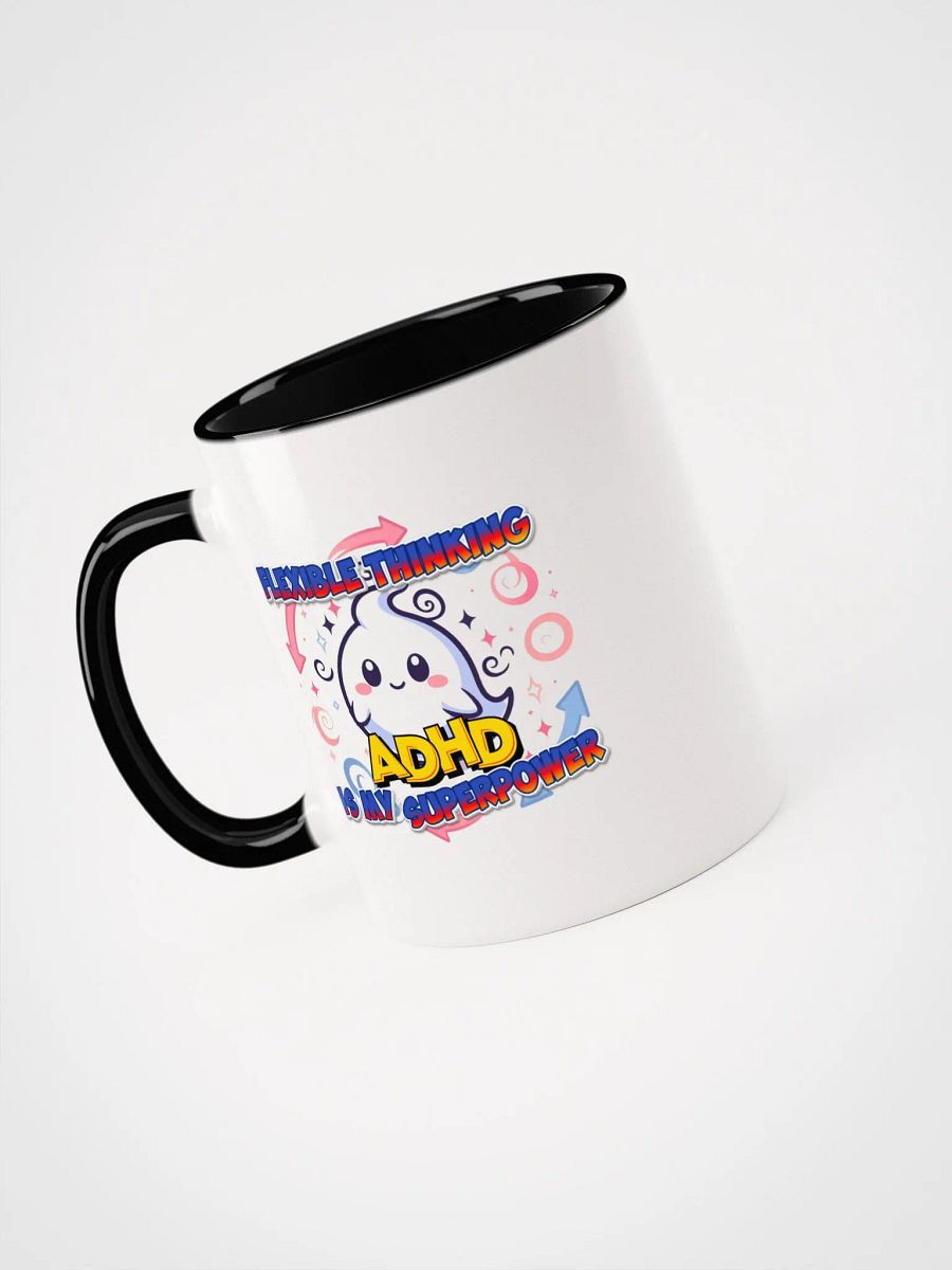 ADHD Flexible Thinking Ceramic Mug with Color Inside product image (33)