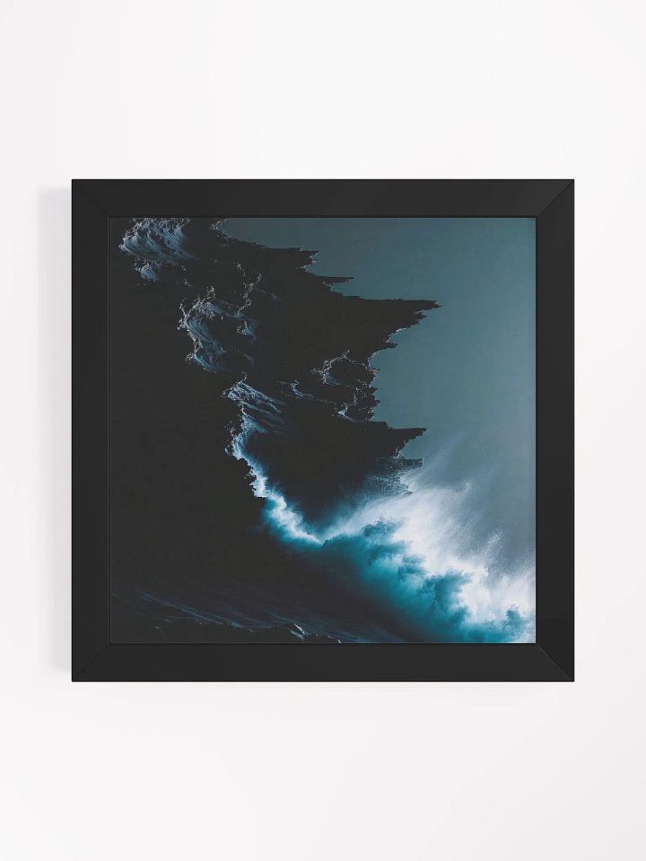 Tempestuous Wave Framed Print product image (5)