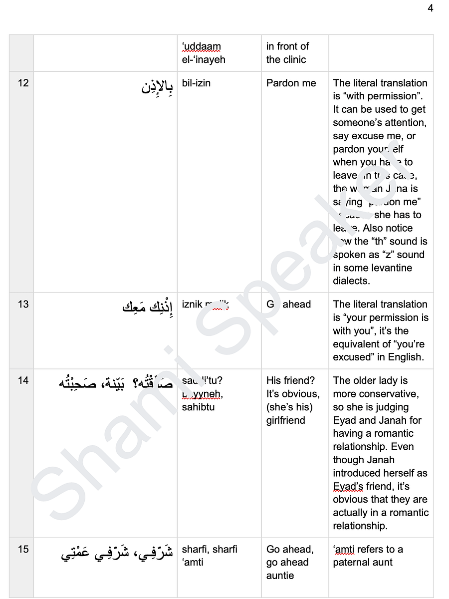Learn Levantine Arabic With TV Shows (Ya Rayt Part 6) product image (3)