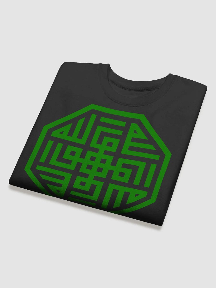 Green Octagon - Long Sleeve (Black) product image (4)