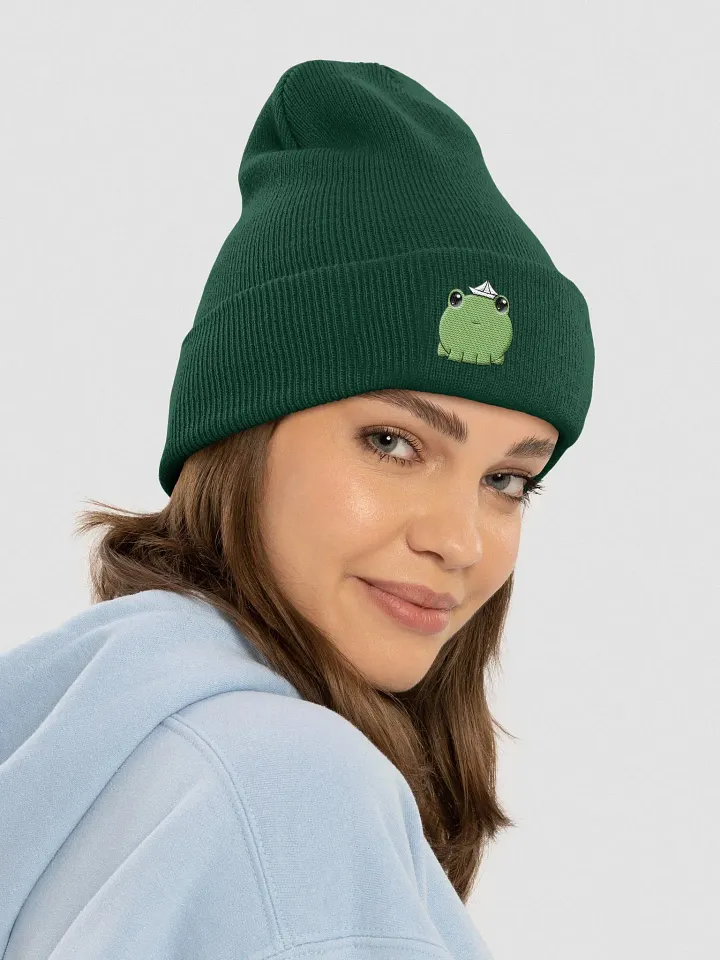 Captain Heart Cuffed Beanie product image (1)
