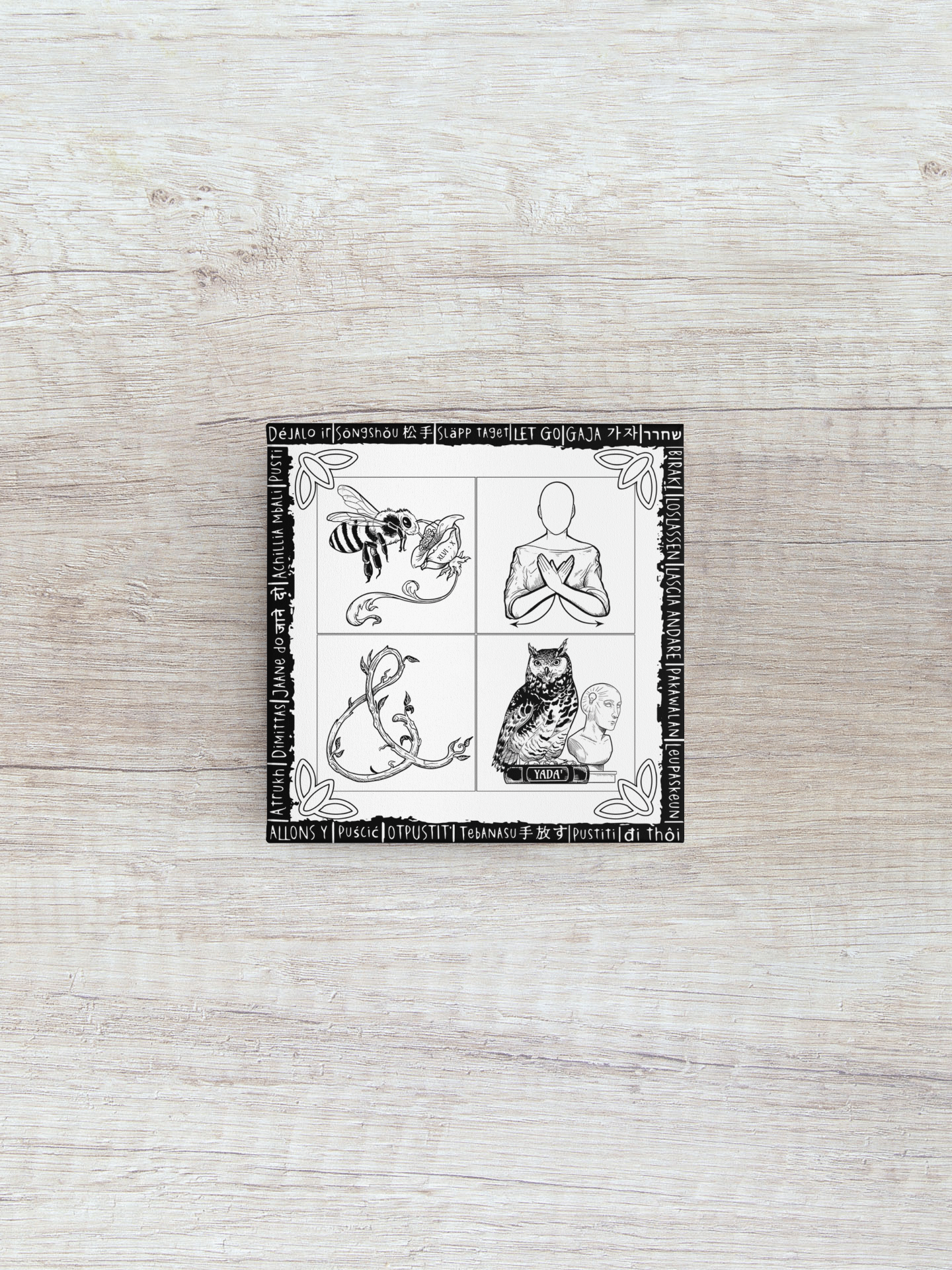 Wall Art (Bee still & know) product image (4)