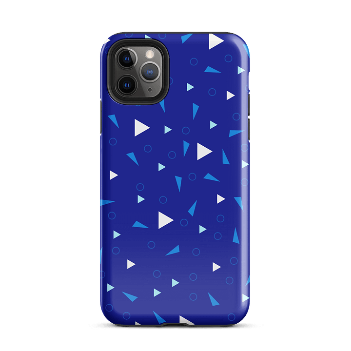 Geometric Blue Tough Case for iPhone® product image (26)