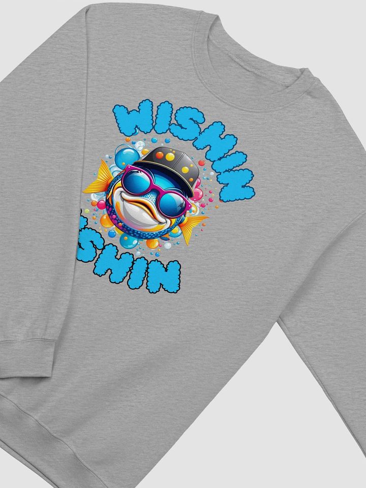 Wishin Fishin Fun Crewneck Sweatshirt product image (22)
