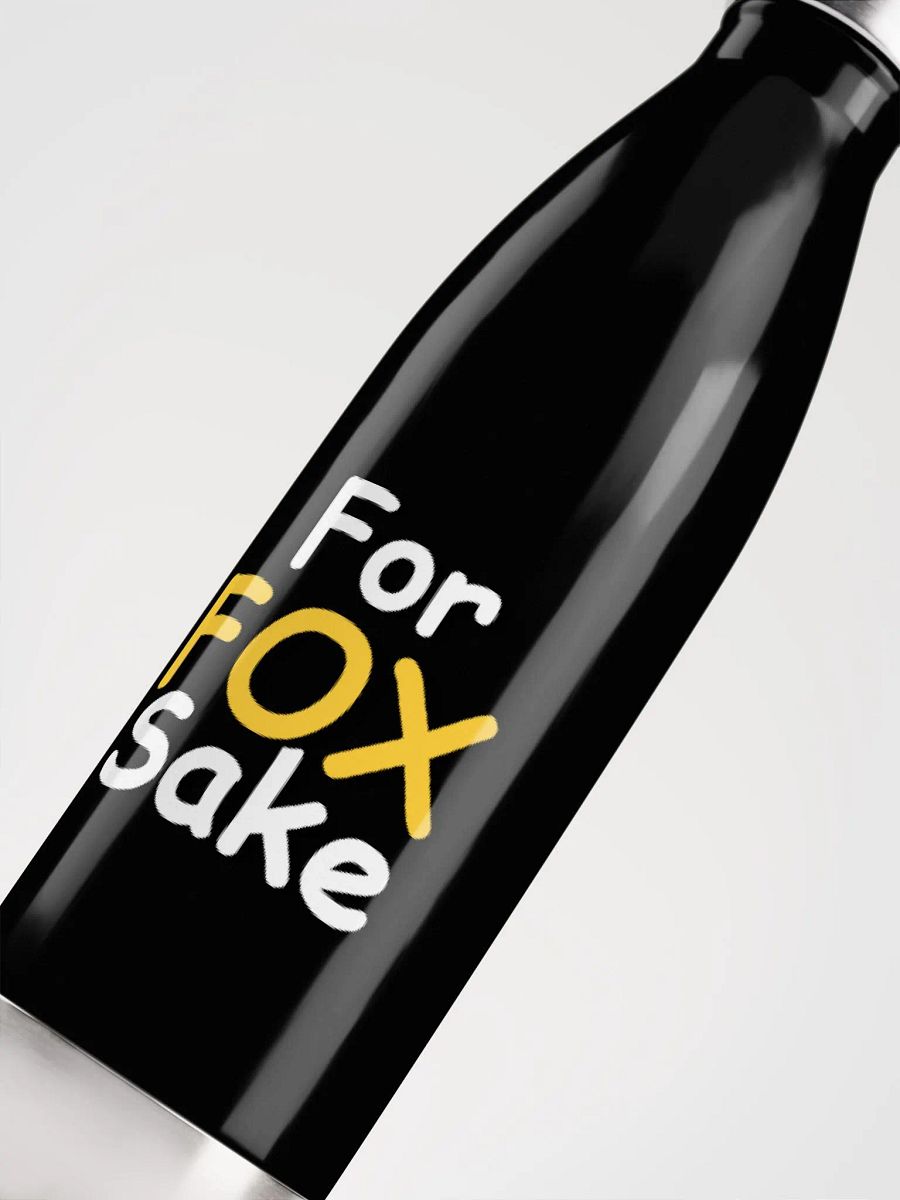 For Fox Sake Stainless Steel Water Bottle product image (10)