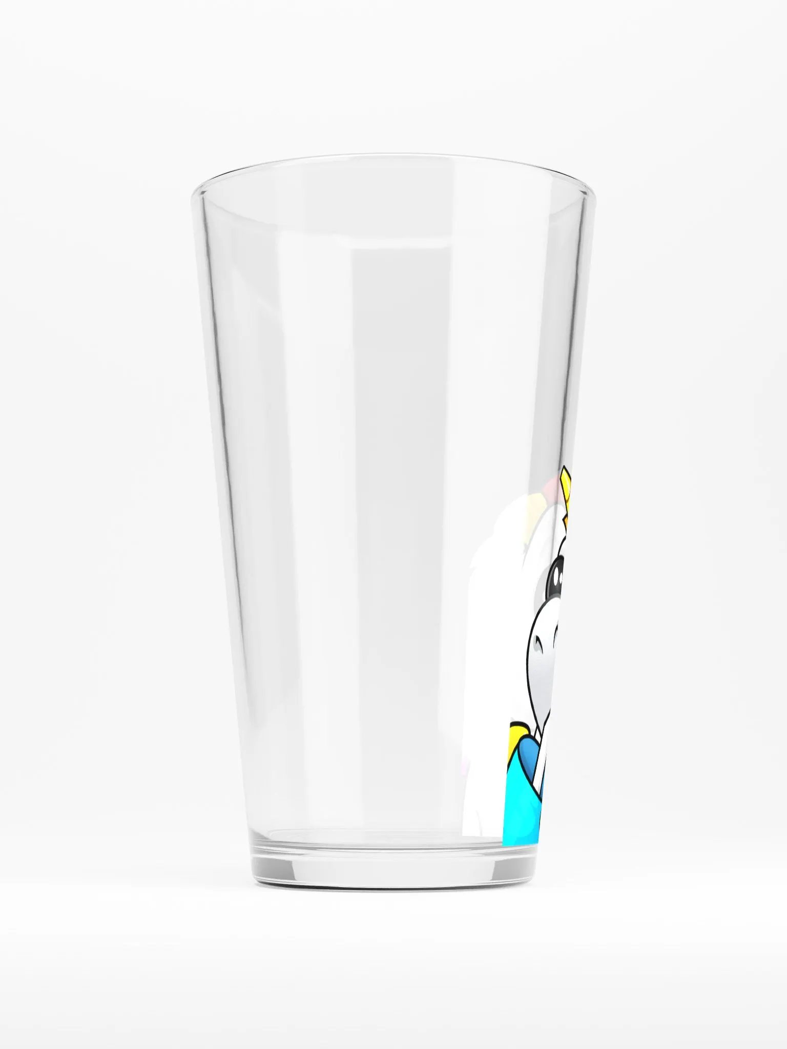 Sipping unicorn pint glass product image (2)