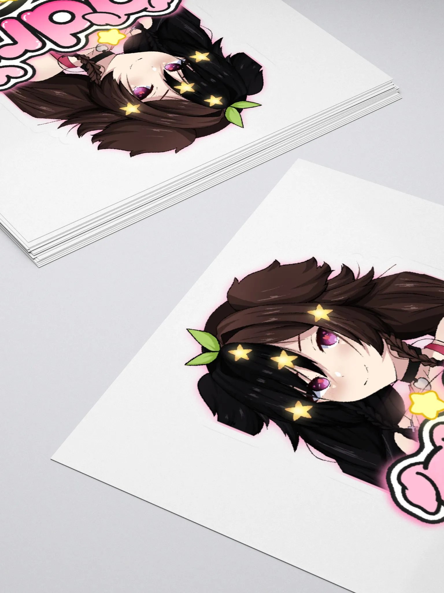 TotallyAdri's Logo Kiss Cut Sticker product image (4)