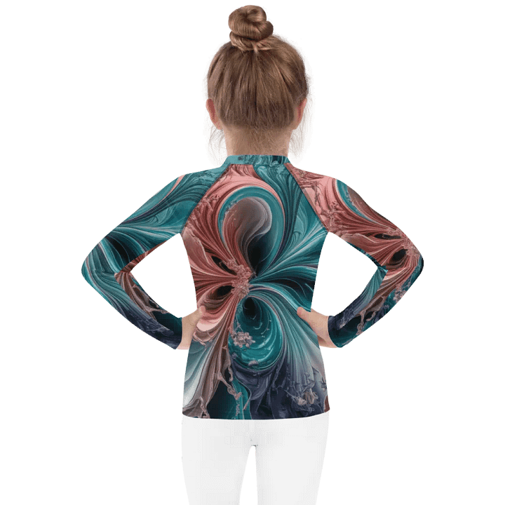 Liquid Color PT, Kids Rash Guard product image (2)