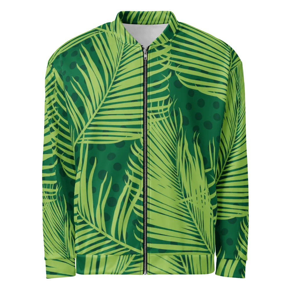 Tropical Layers All-Over Bomber Jacket product image (1)