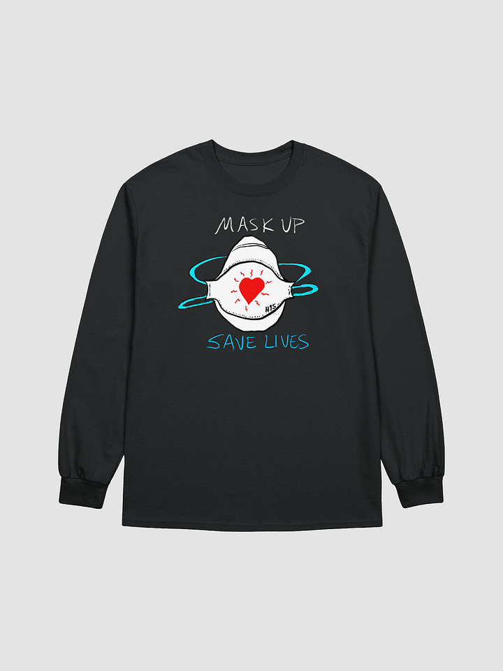 Mask Up, Save Lives long sleeve tee product image (3)