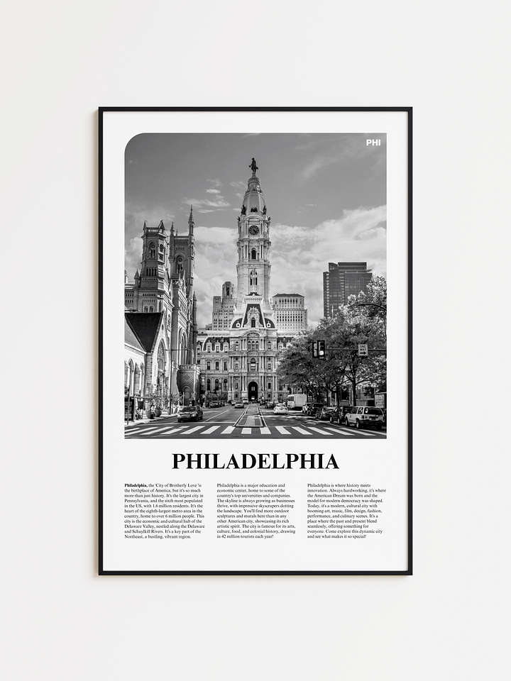 Philadelphia 03 Newspaper Poster product image (1)