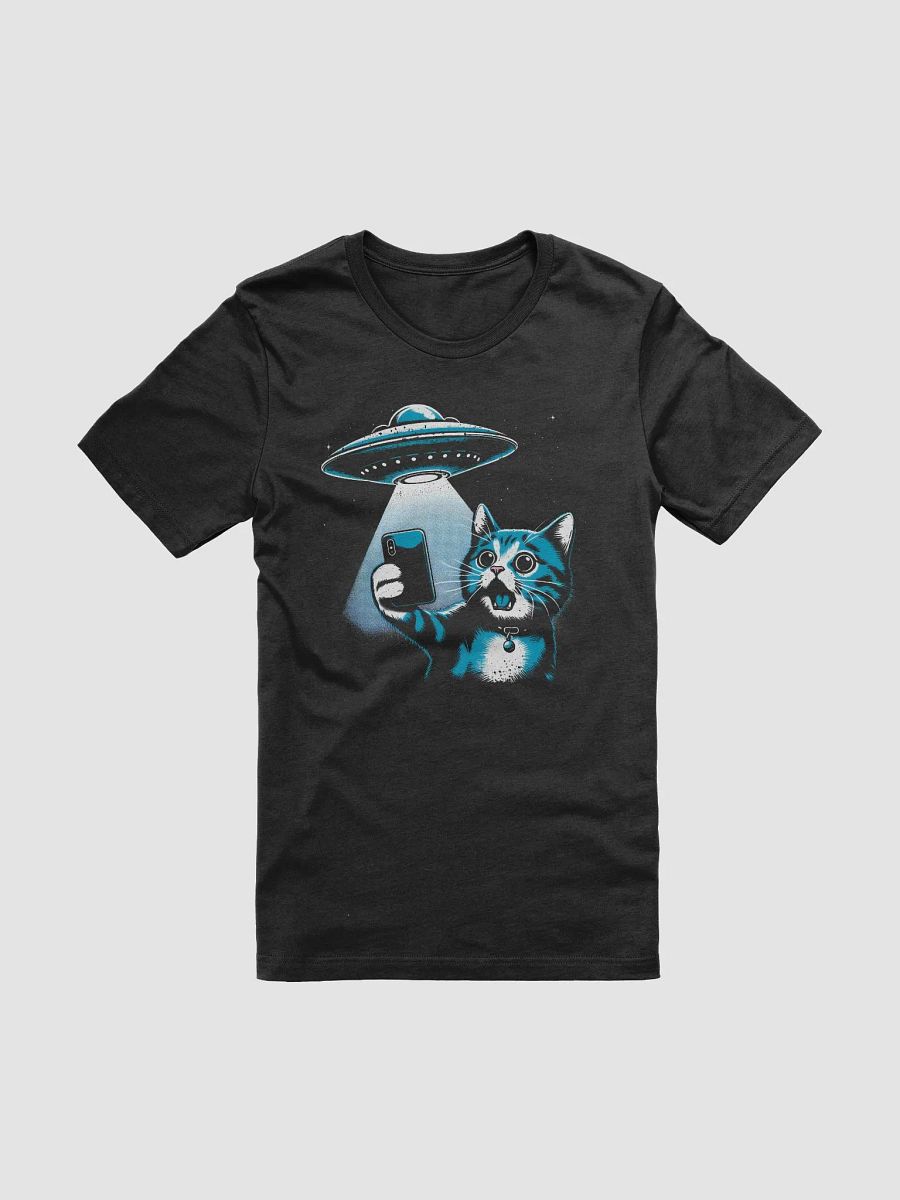 Surprised Cat UFO T-Shirt product image (1)