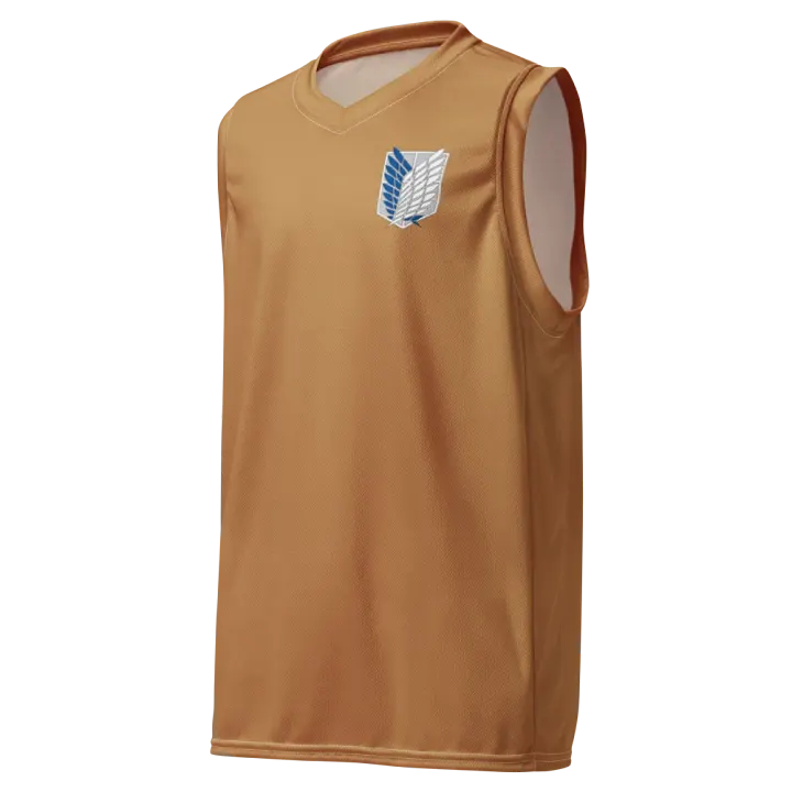 Attack on Titan Scout Regiment Logo Basketball Jersey product image (1)