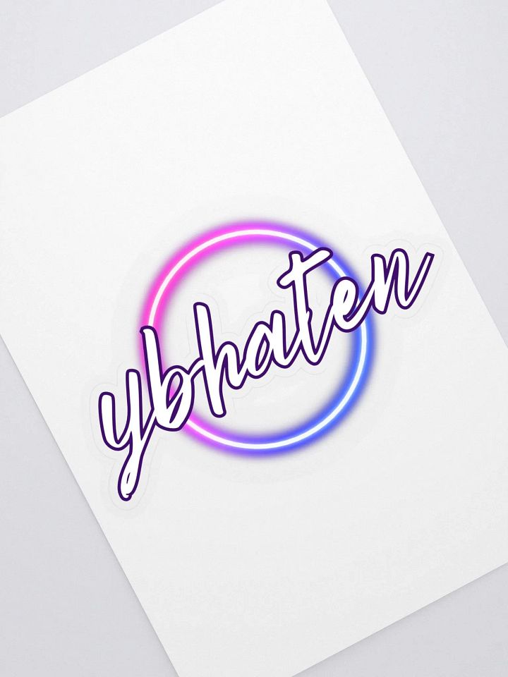 ybhaten Logo sticker product image (2)