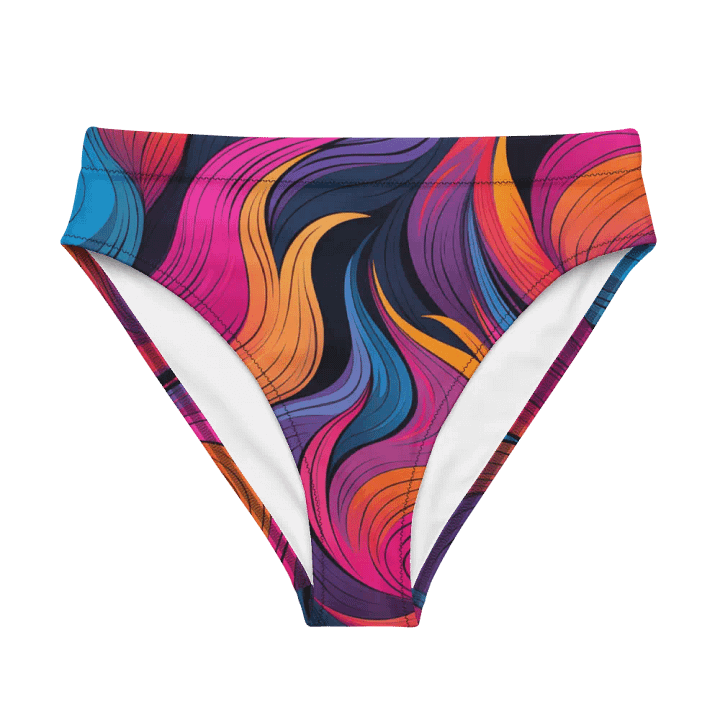 Flirty Flames High Waisted Bikini Bottom product image (2)