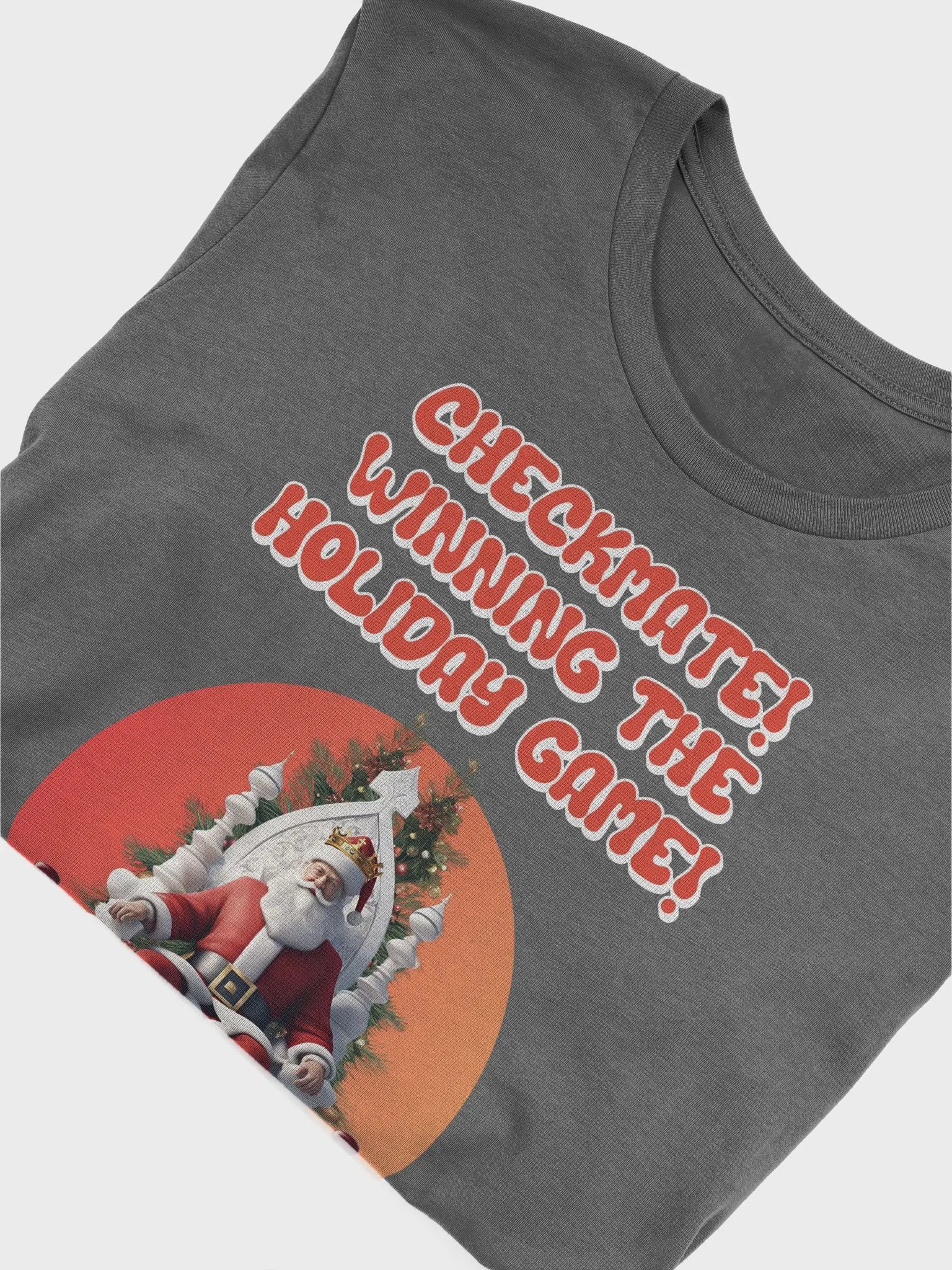 Checkmate! Winning The Holiday Game! Santa Claus T-shirt product image (25)