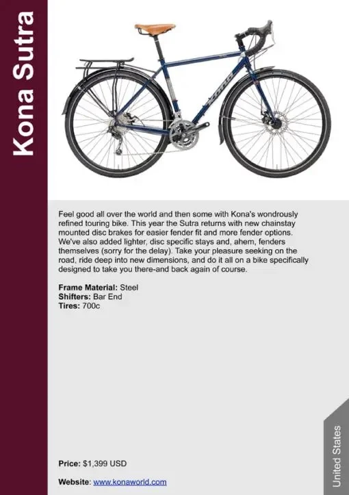 The Touring Bicycle Buyer’s Guide product image (2)