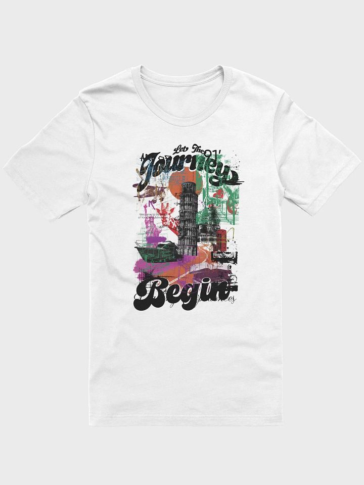 Let The Journey Begin Vintage Graphic T Shirts​ product image (1)