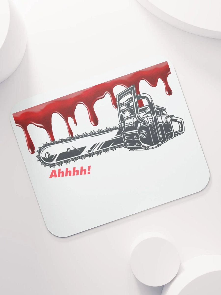 Chainsaw Scare! Mousepad product image (7)