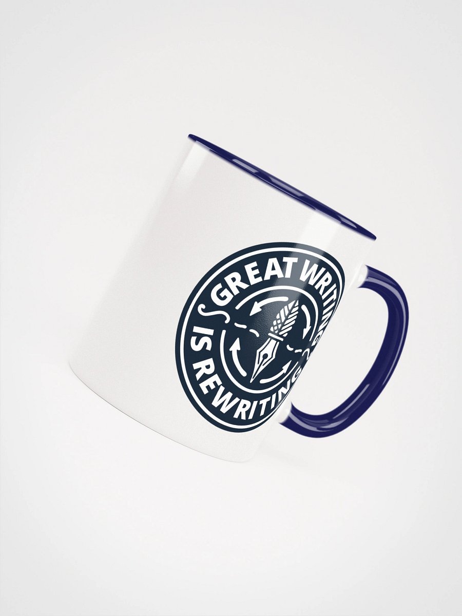 Great Writing Is Rewriting—Ceramic Mug with Color Inside (11 & 15oz) product image (44)