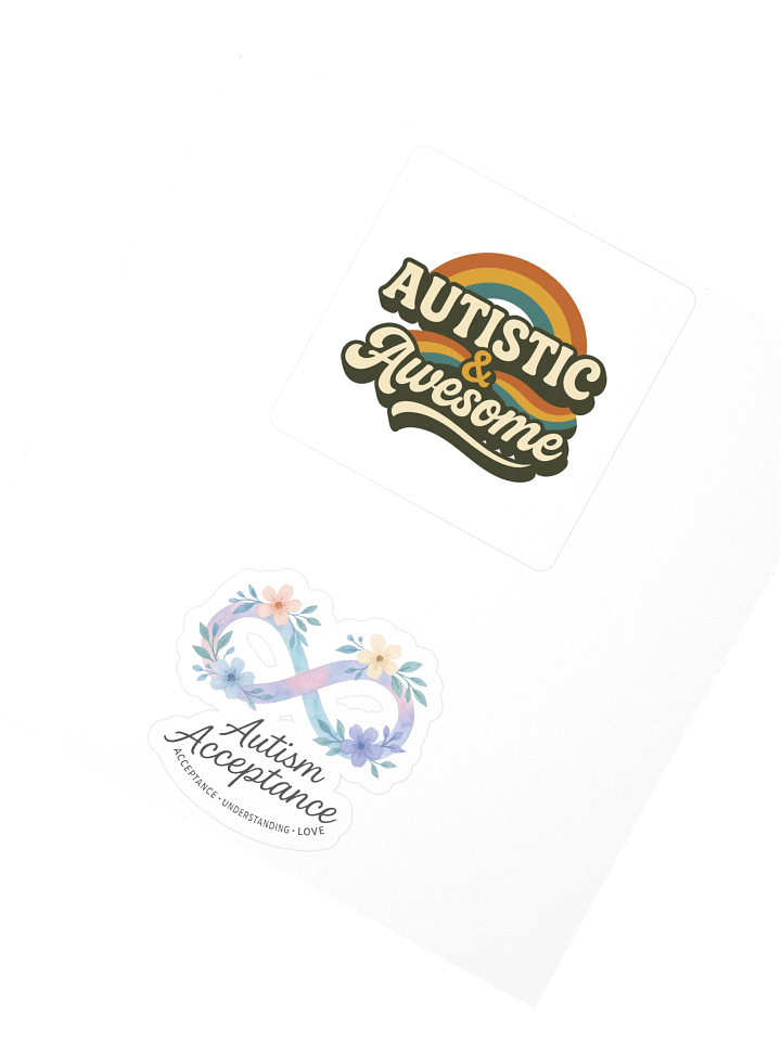 Autism Awareness Kiss Cut Stickers product image (2)