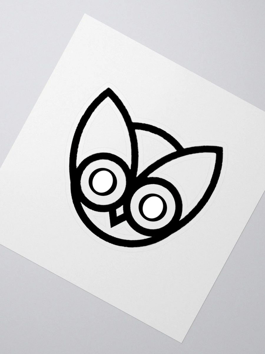 Owl logo sticker product image (2)
