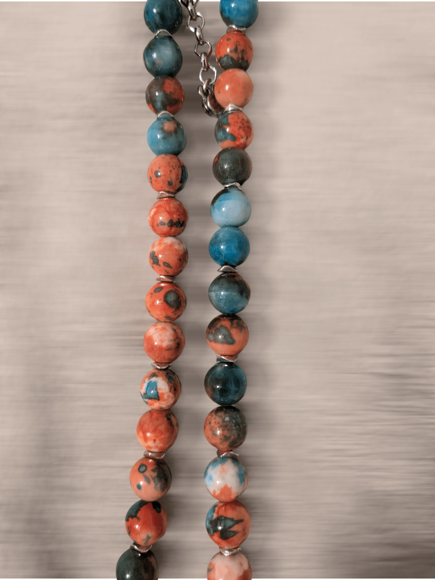 Buffalo Nickel-Inspired Beaded Pendant Necklace product image (3)