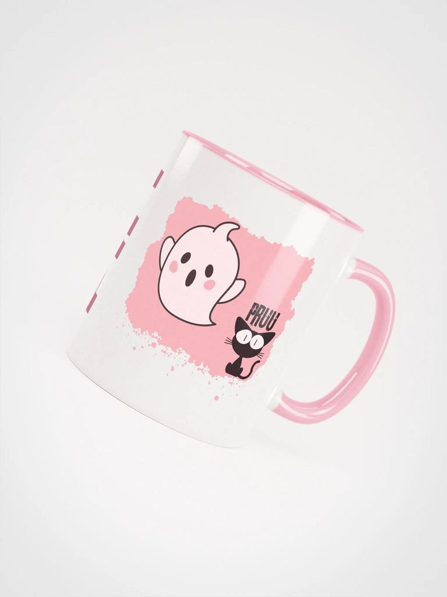 Ghost Hero Easily Startled By a Cat Ceramic Mug product image (4)