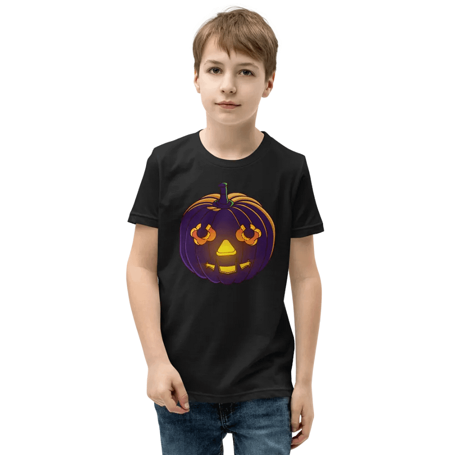 Flame pumpkin - Youth tee product image (2)