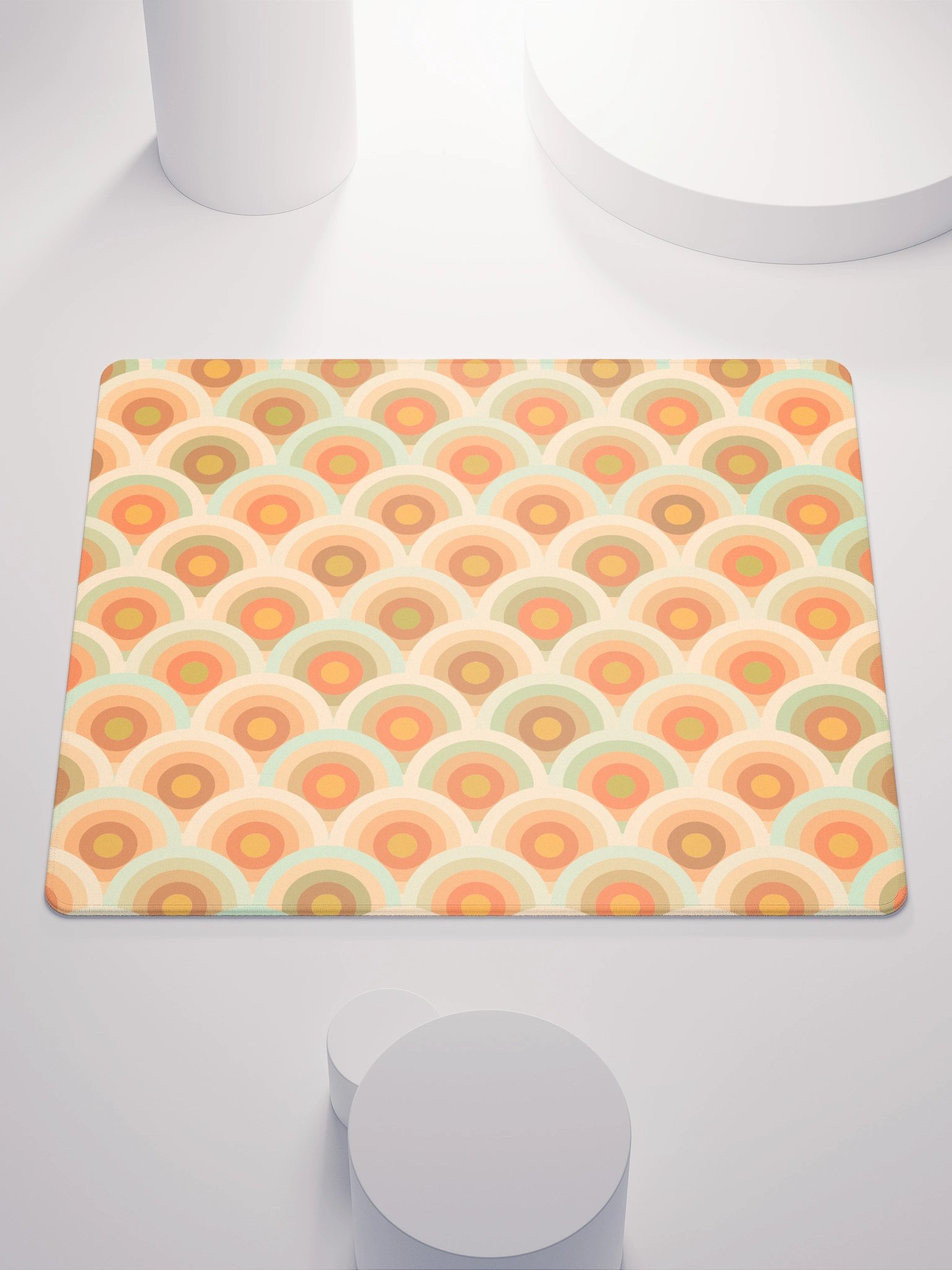 Scalloped Spectrum Gaming Mouse Pad product image (1)