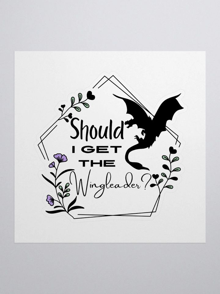 Wingleader Sticker product image (1)