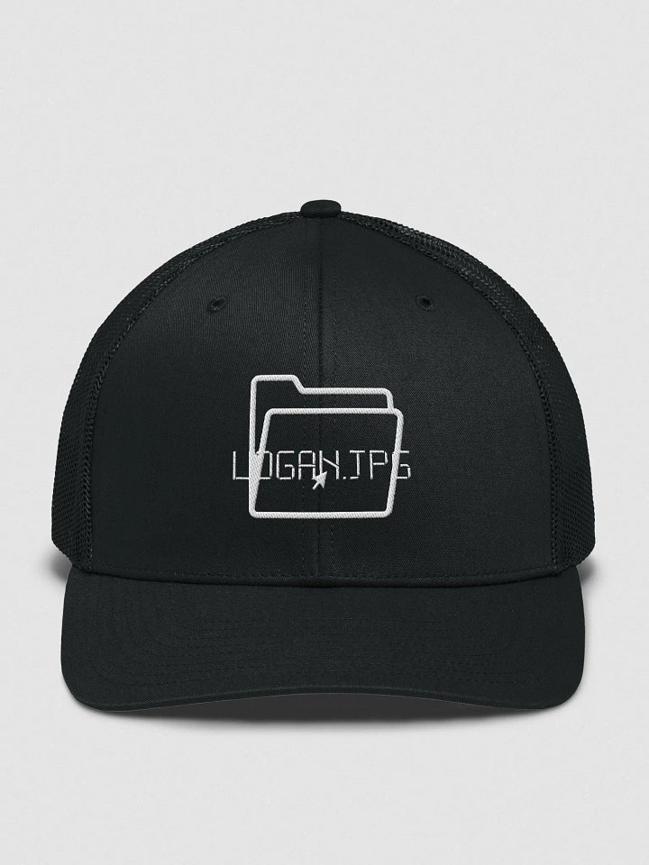 logandotjpg logo trucker hat product image (1)