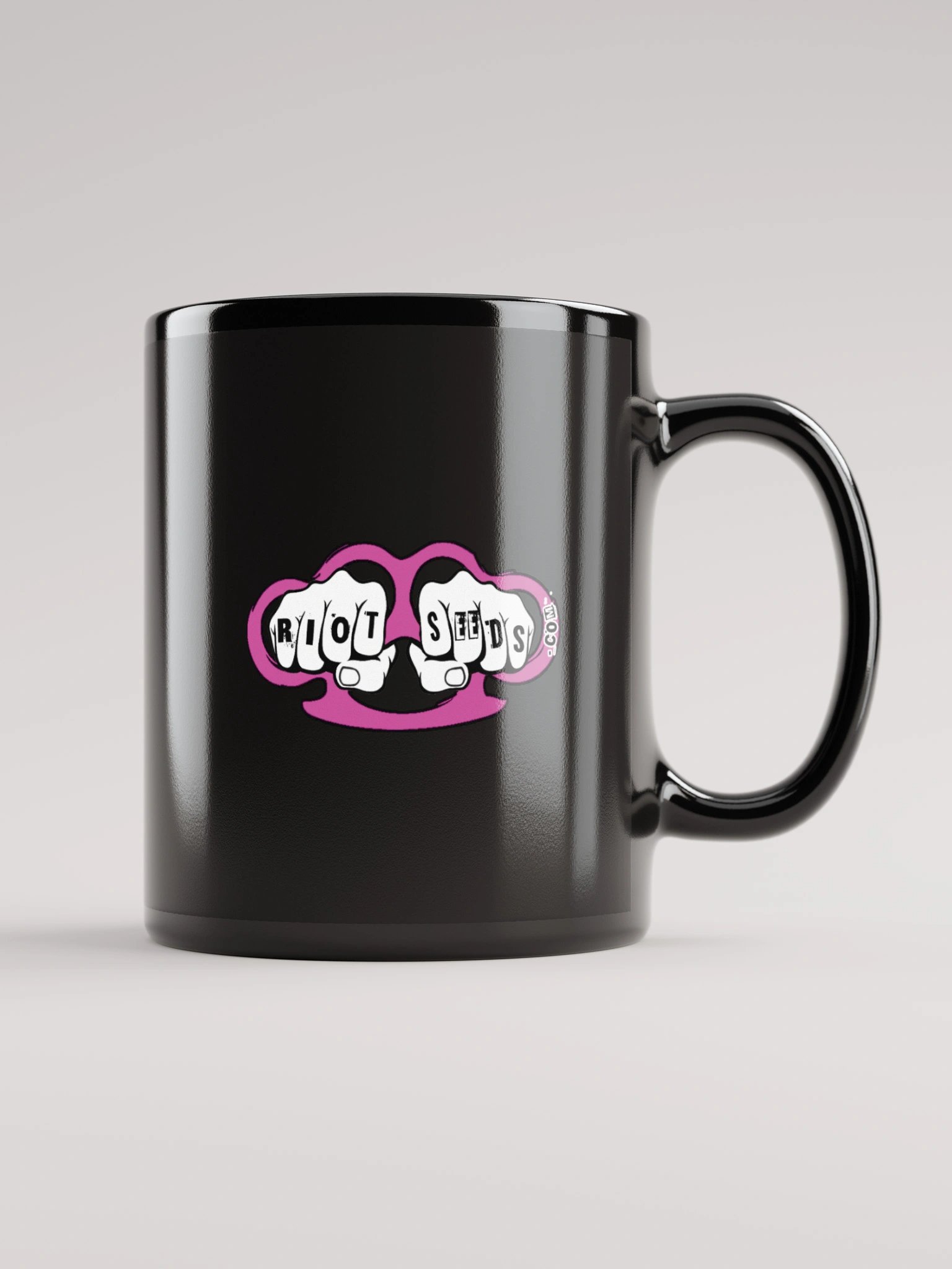 Riot Seeds Logo Black Mug product image (1)