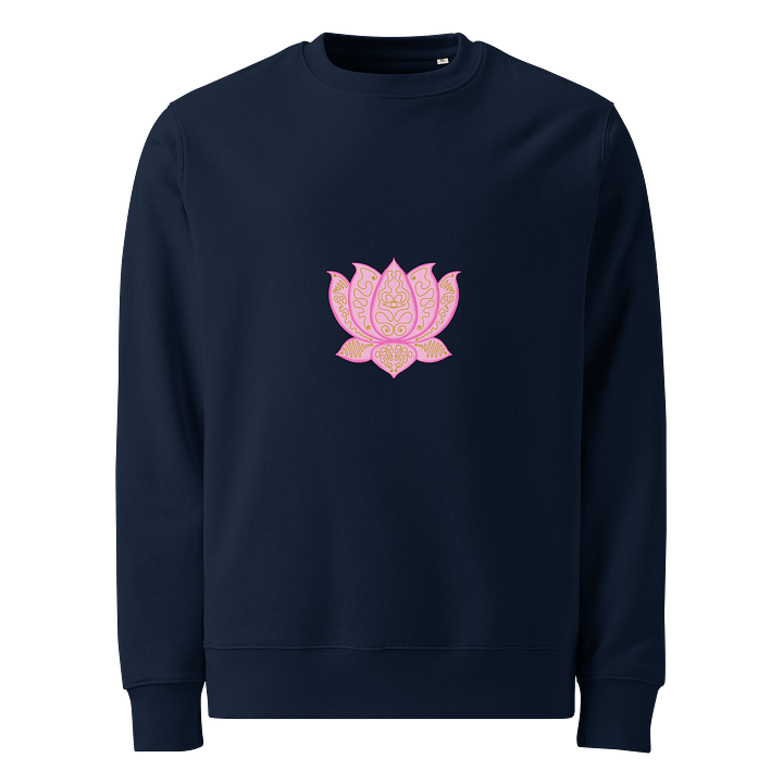 Golden Lotus Organic Sweatshirt product image (1)