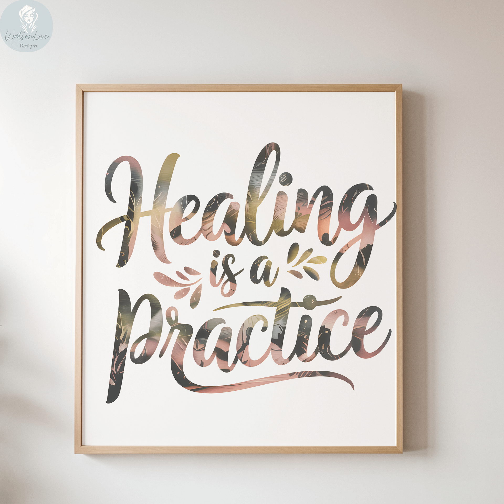 Healing Is A Practice, Mental Health png, Motivational Png, Positive Png, Mental Health Matter Png, Be Yourself Png, Positive Vibes Gift product image (1)