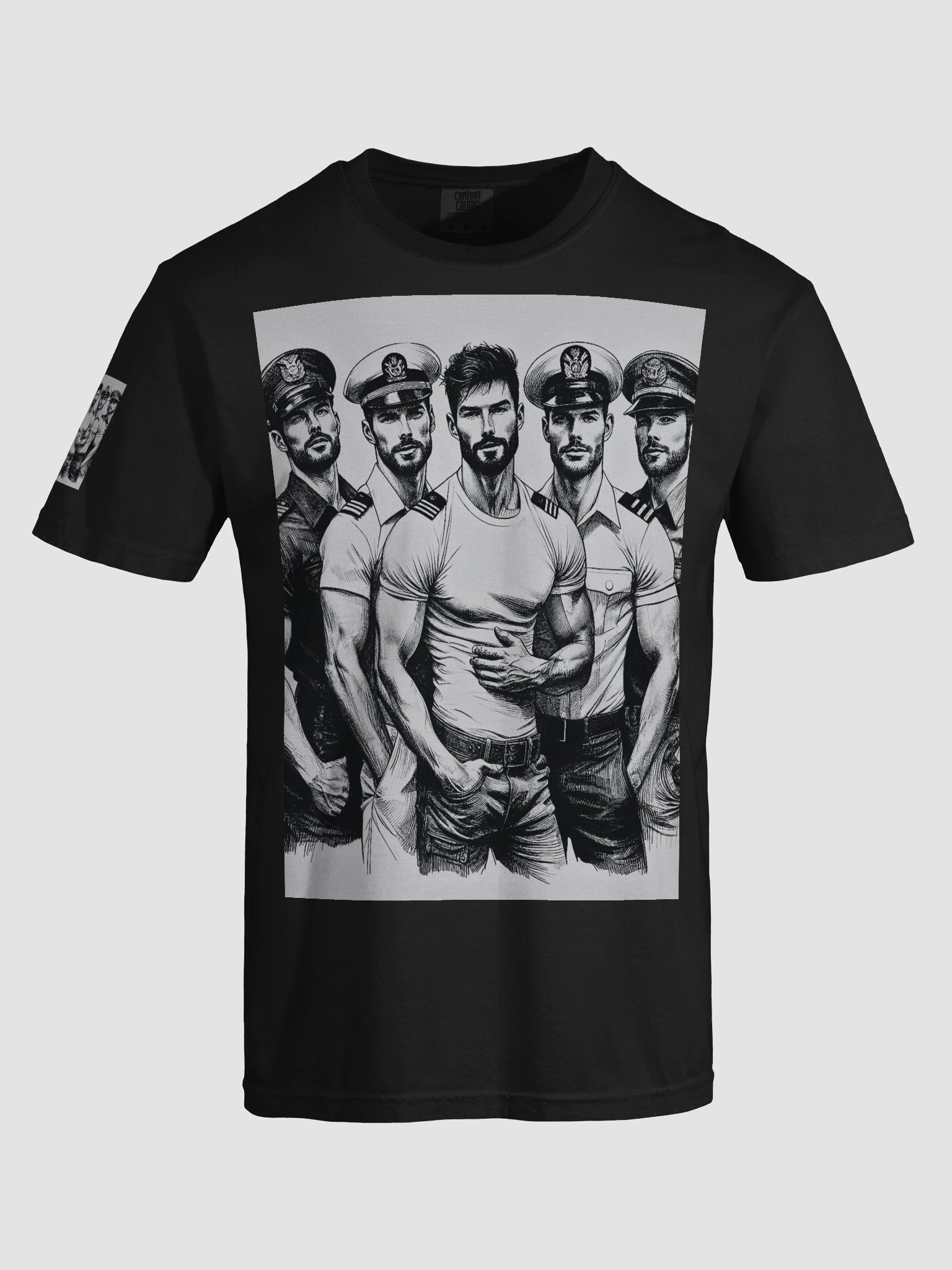 Top Guns Military Tom of Finland Tribute Gay Pride T Shirt product image (70)