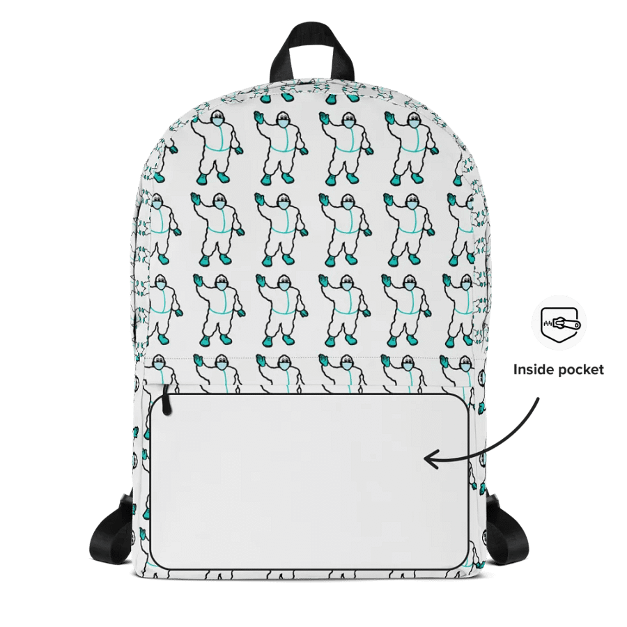Dr Bibendum All-Over Print Backpack product image (8)