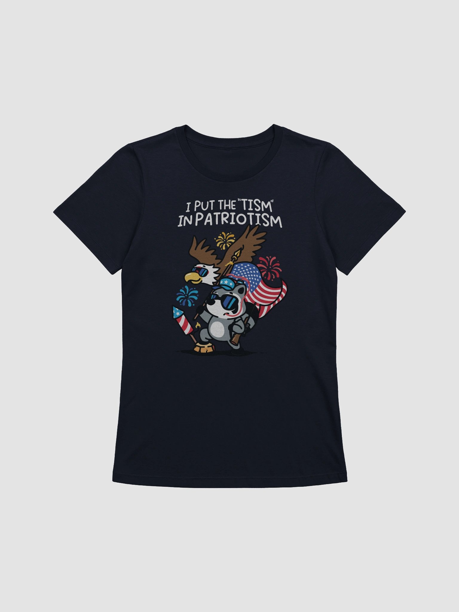 Copy of 'Tism in Patriotism Women's Tee product image (5)