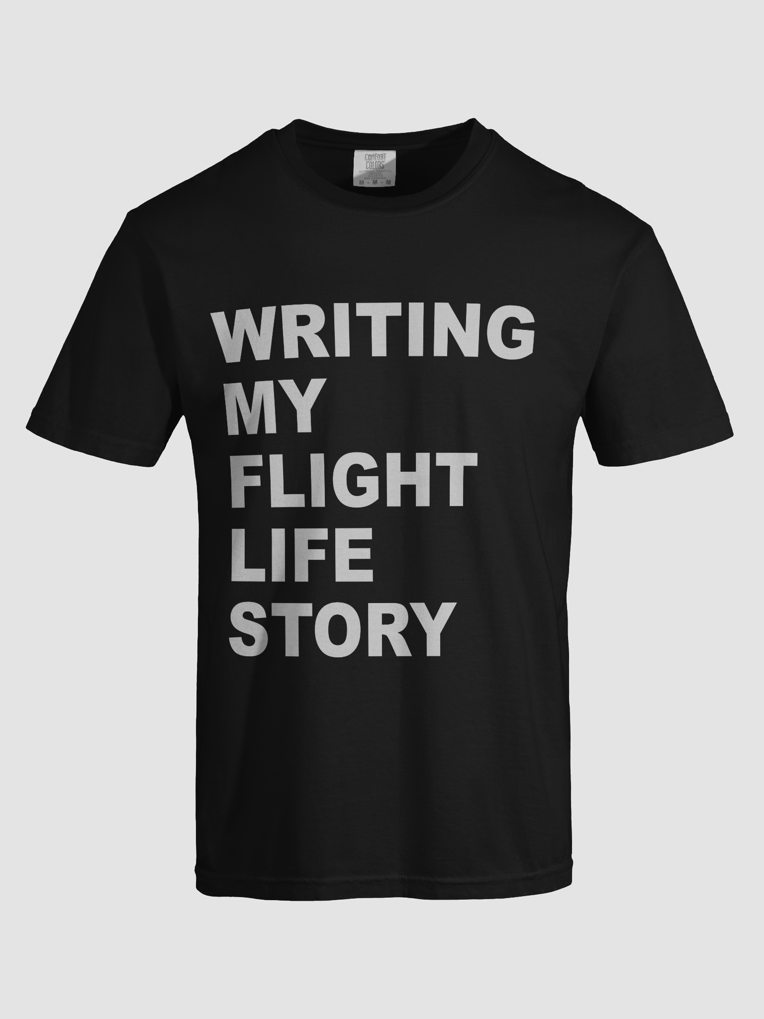WRITING MY FLIGHT LIFE STORY | T-Shirt For Miles Collectors product image (1)