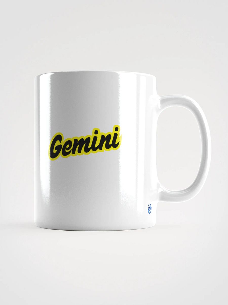 Gemini Duo White Glossy Mug product image (2)