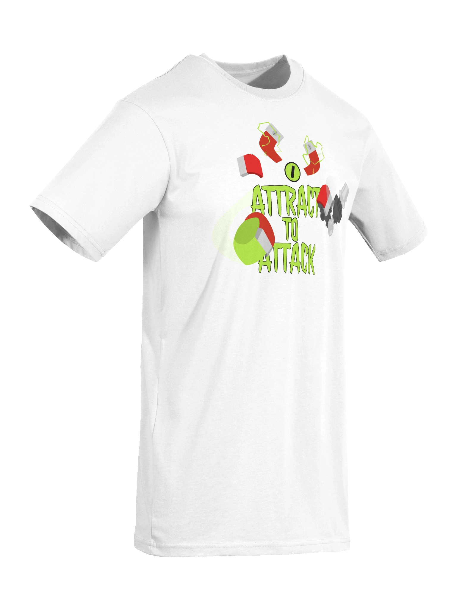 Magnet Robot T-Shirt Front Design product image (50)