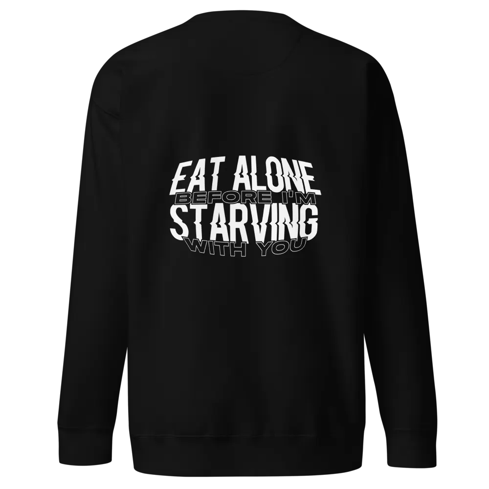 EAT ALONE Crewneck product image (1)