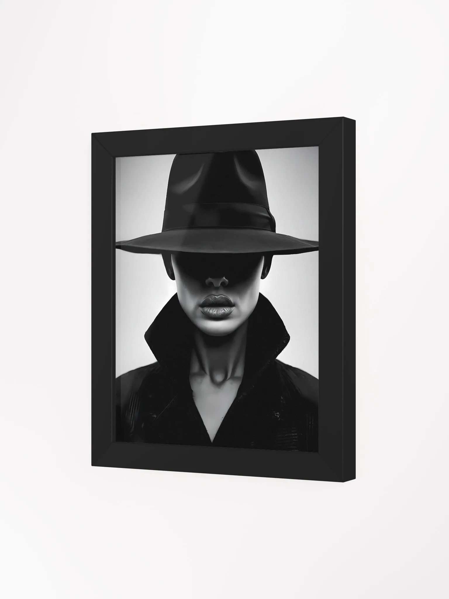 Dramatic Noir Mystery Framed Poster product image (4)