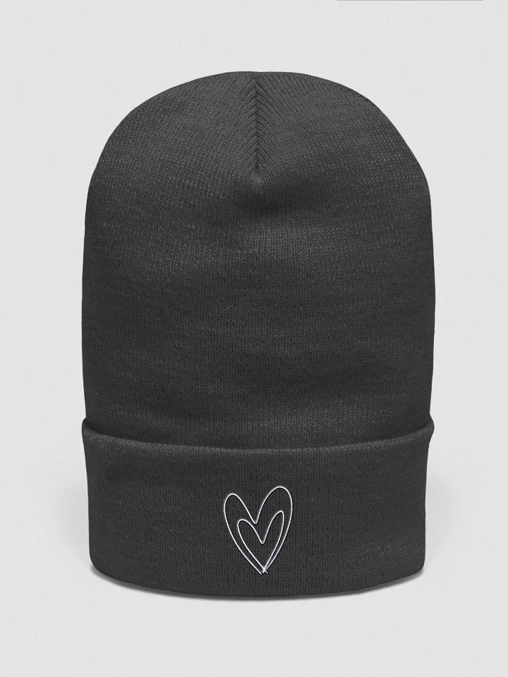 white double heart [dark mode] product image (2)