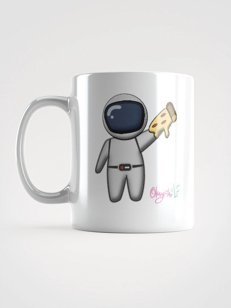 OkayishAF 20 oz White Mug - Pizzanaut product image (6)