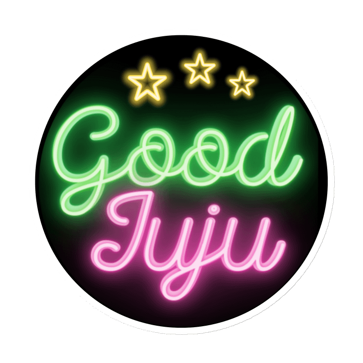 Neon Good Juju Magnet product image (1)